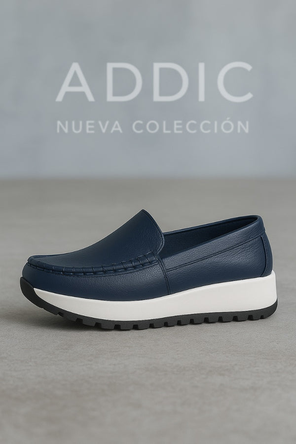 Mocasín Azul ADDIC AND6044AZ