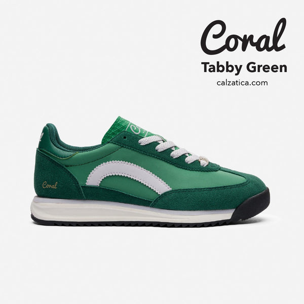 Tenis Casual Verde Coral Tabby COTABBYVE
