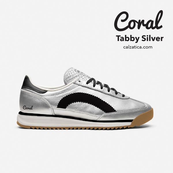Tenis Casual Plata Coral Tabby COTABBYPL