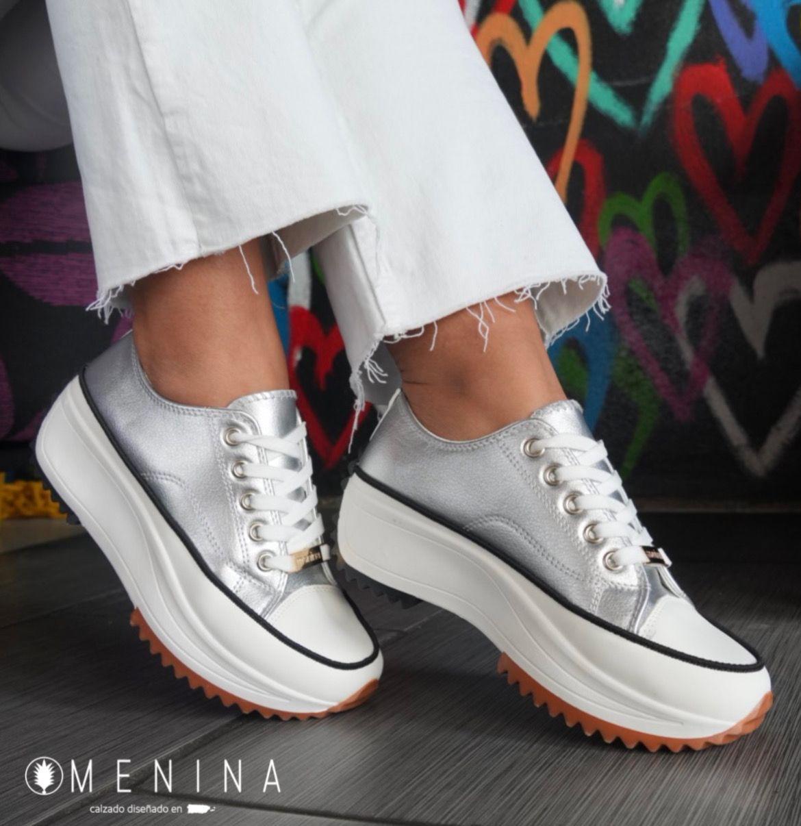 Tenis Casual Plata MENINA MEKYLEI2PL - www.zitiocr.com