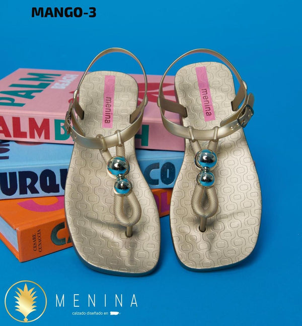 Sandalia Casual Champan MENINA MEMANGOCH