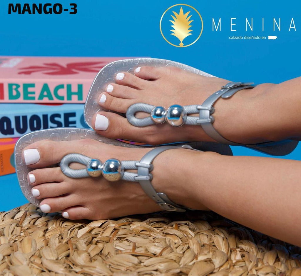 Sandalia Casual Plata MENINA MEMANGOPL