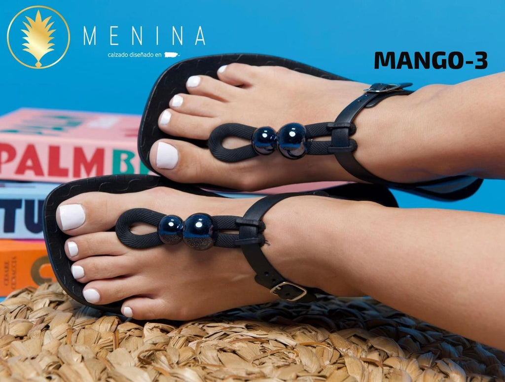 Sandalia Casual Negro MENINA MEMANGONE