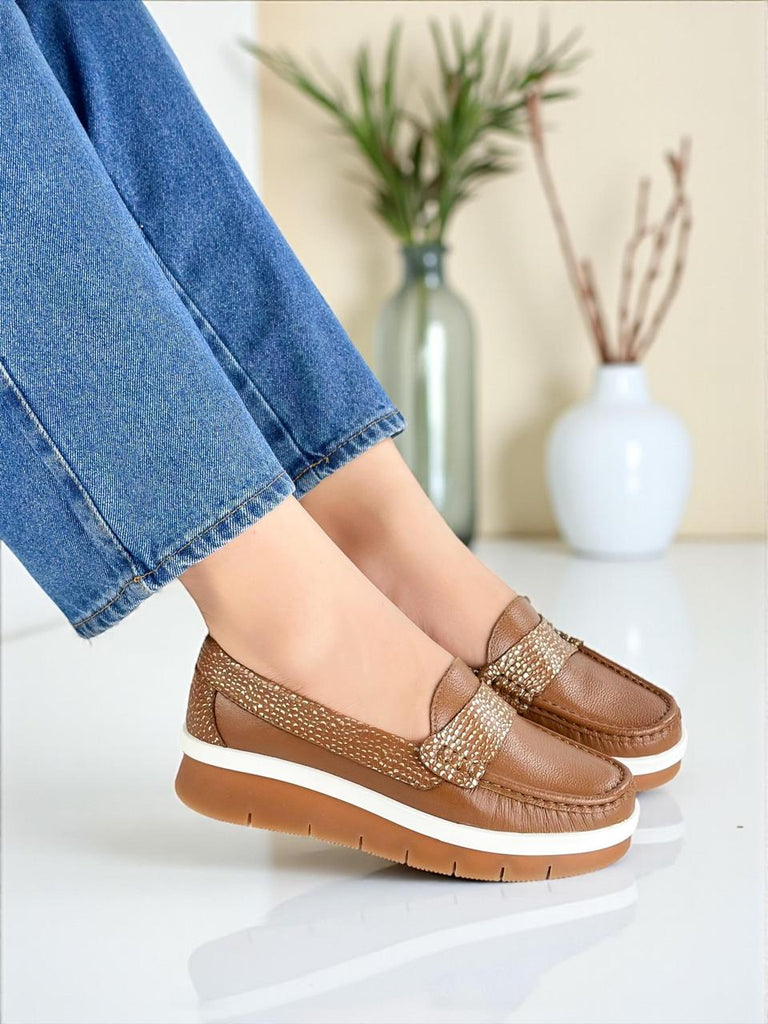 Mocasín Dama Miel ADDIC ANDT07MI