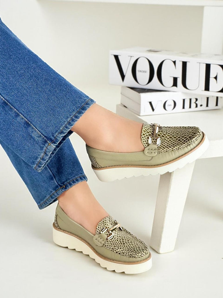 Mocasín Verde Pistacho ADDIC ANDT05VEP
