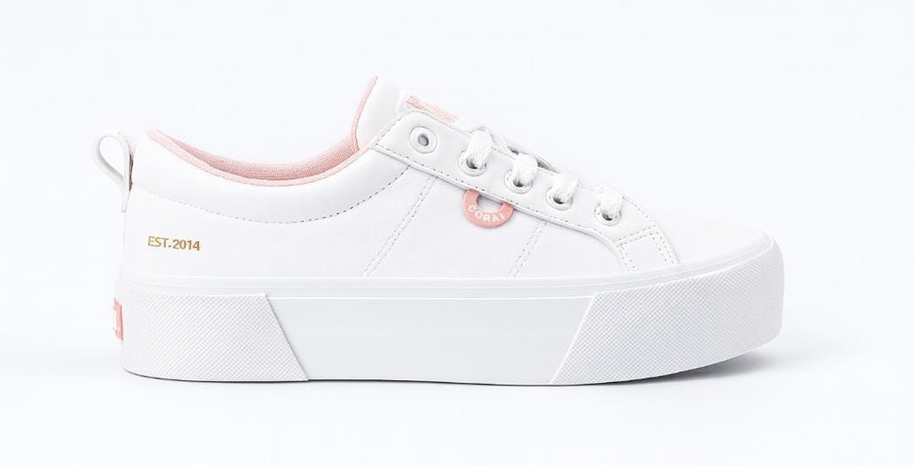 Tenis Casual Blanco Coral Safari COSAFARIBL