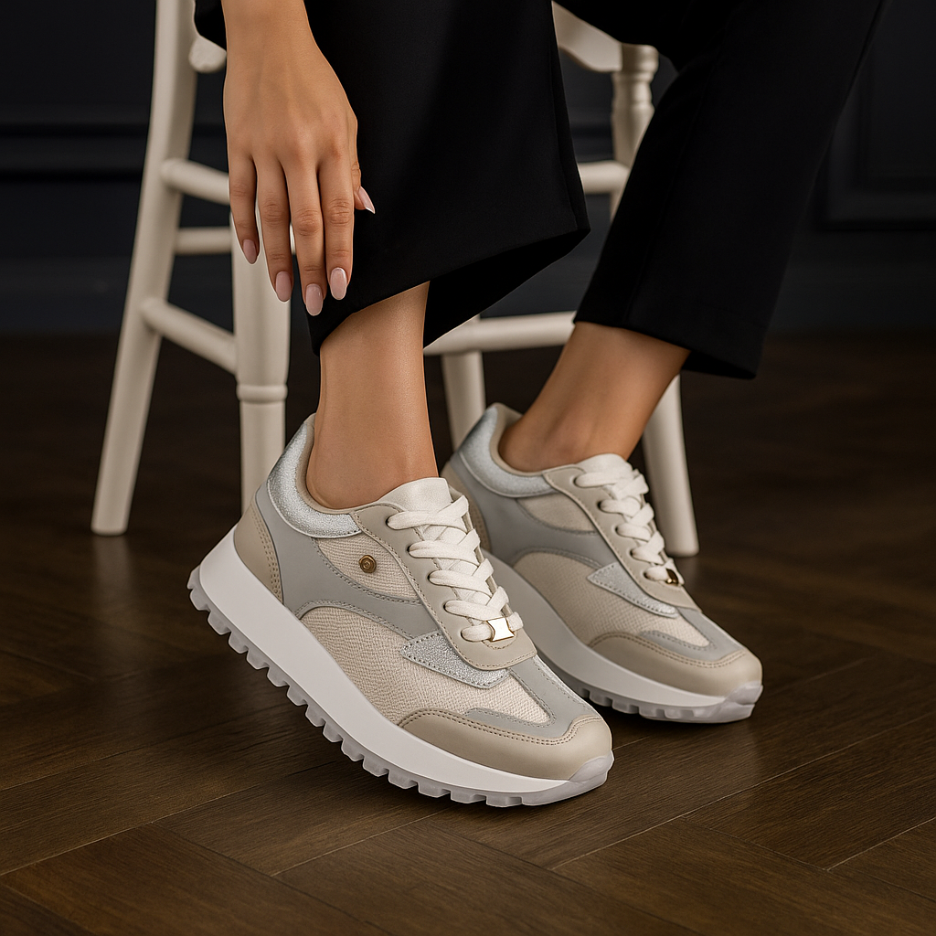 Tenis Casual Gris ADDIC JES625GR