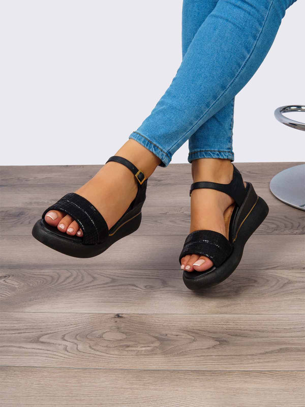 Sandalia Negro ADDIC JES896NE