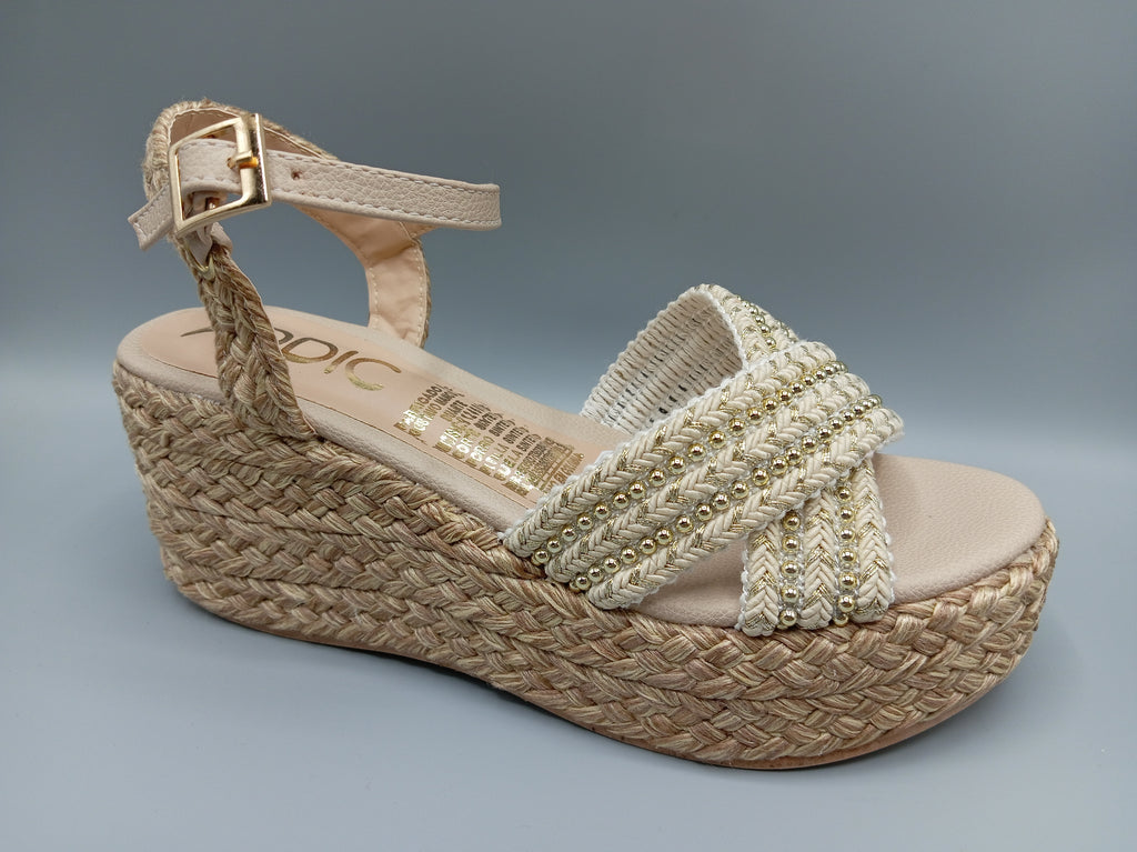 Sandalia Beige ADDIC JES928BE