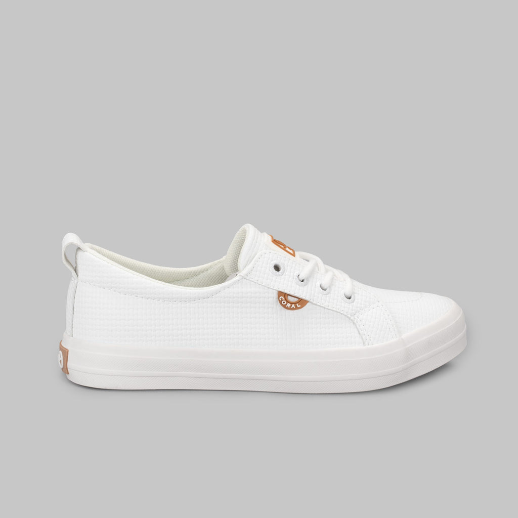 Tenis Casual Dama Blanco Tex Coral Jules 3 COJULESBLGV