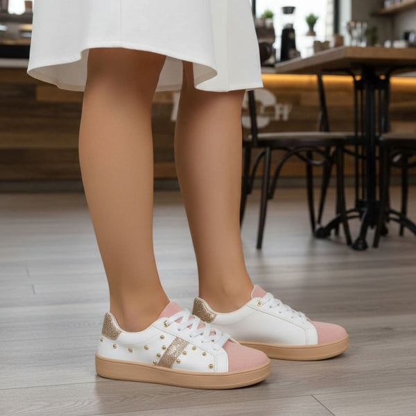 Tenis Casual Marfil ADDIC KAS216MAOR