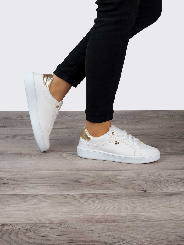 Tenis Casual Marfil ADDIC KAS2411MACH