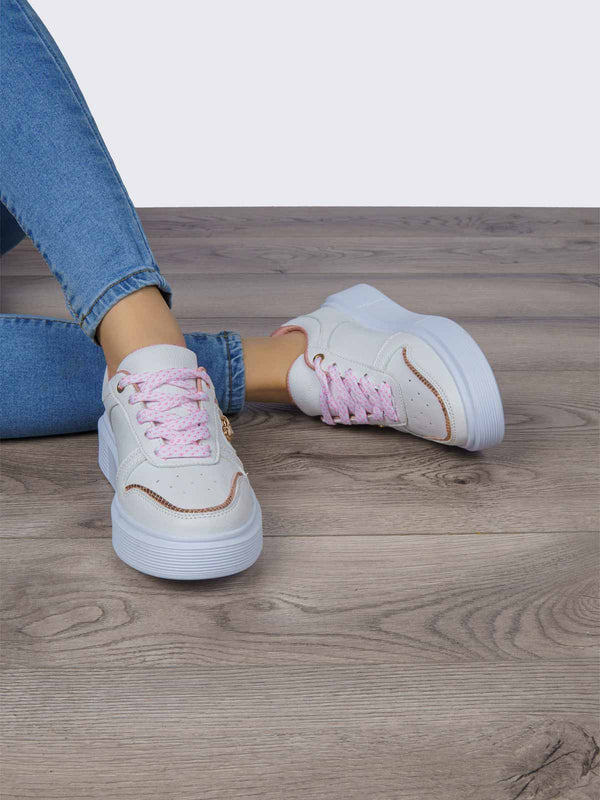 Tenis Casual Blanco ADDIC KAS2507BLOR