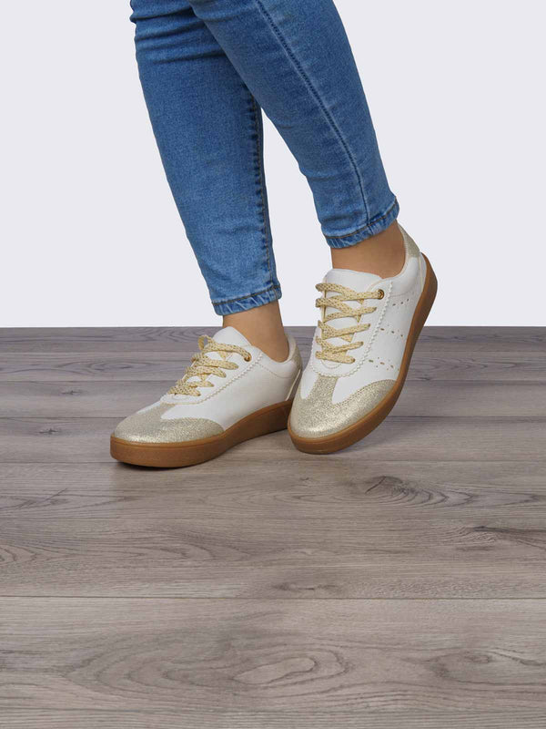 Tenis Casual Marfil ADDIC KAS2511MACH