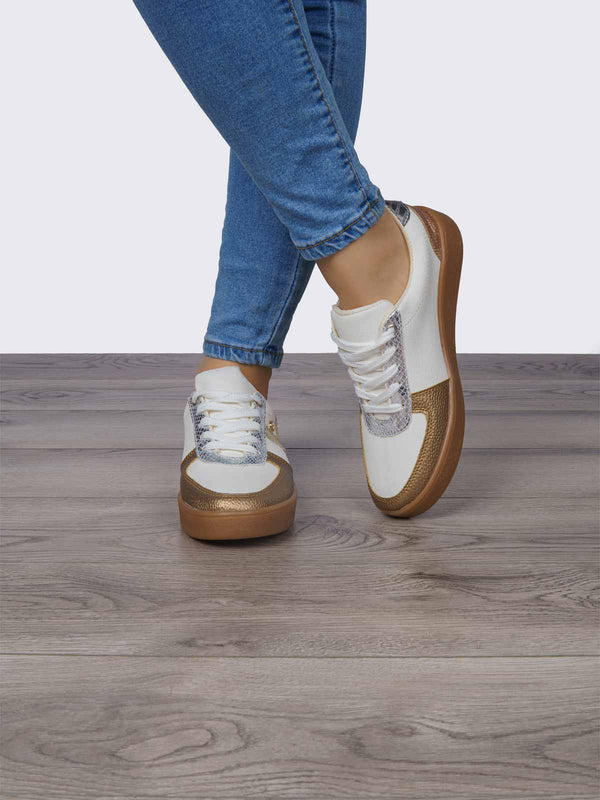 Tenis Casual Marfil ADDIC KAS2512MA