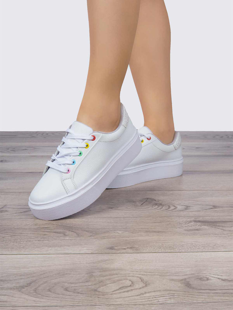 Tenis Casual Blanco ADDIC KAS2519BLAR