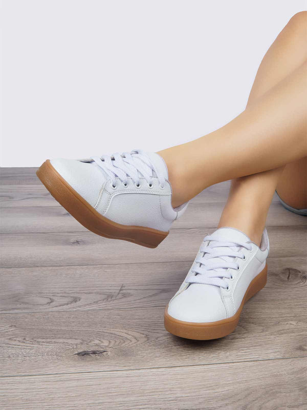 Tenis Casual Blanco ADDIC KAS2519BL