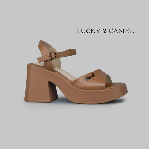 Sandalia Camel 2 Coral Lucky COLUCKY2CM