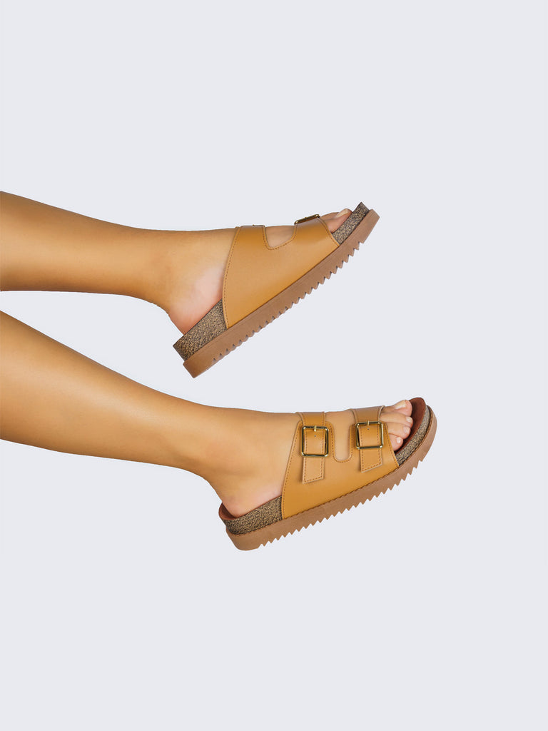 Sandalia Casual Camel Moleca MA5500.105CM