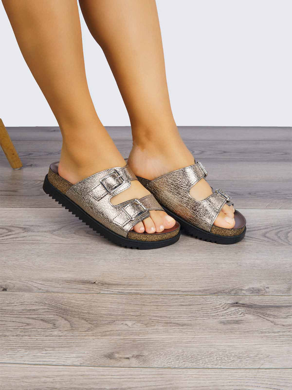 Sandalia Casual Plomo Moleca MA5500.105PO