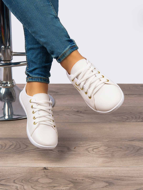 Tenis Casual Blanco Moleca MA5605.434BL