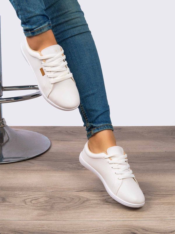 Tenis Casual Blanco Moleca  MA5605.463BL