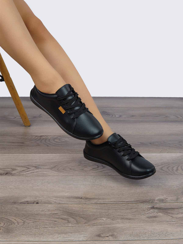 Tenis Casual Negro Moleca  MA5605.463NE