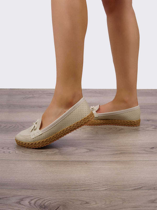 Zapato Casual Blanco Off Moleca MA5696.331BLO