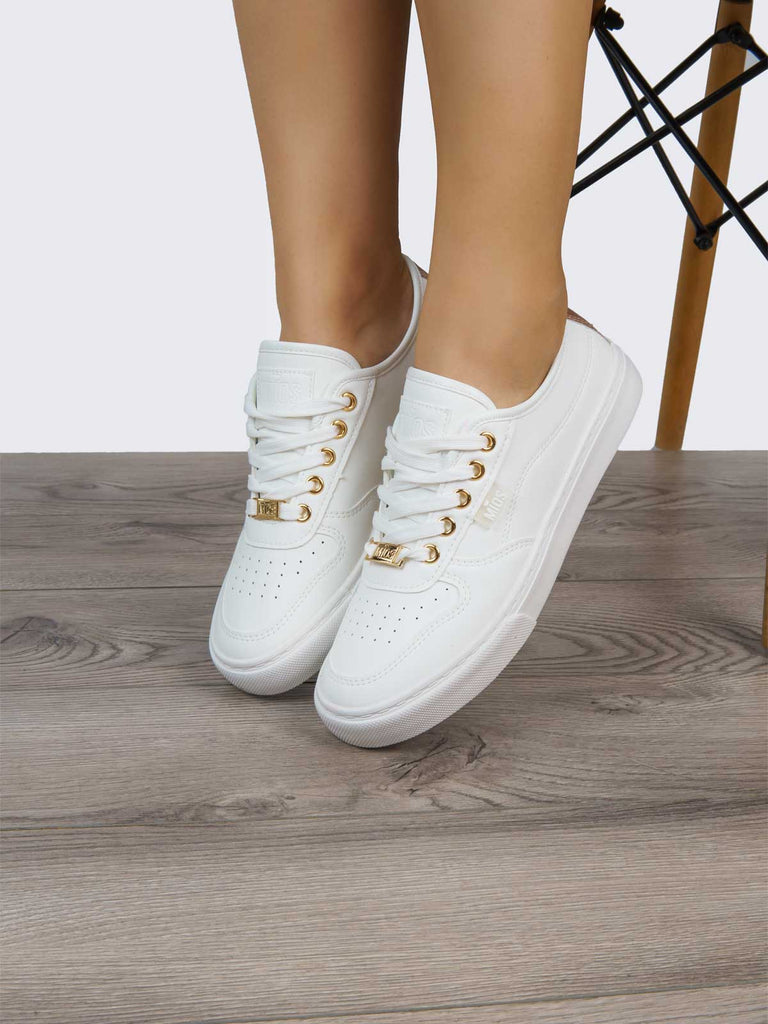 Tenis Casual Blanco MIOS MI029.30BL