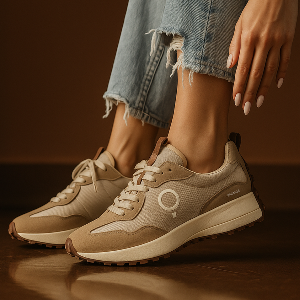 Tenis Casual Beige Promise Clio PRCLIOBE