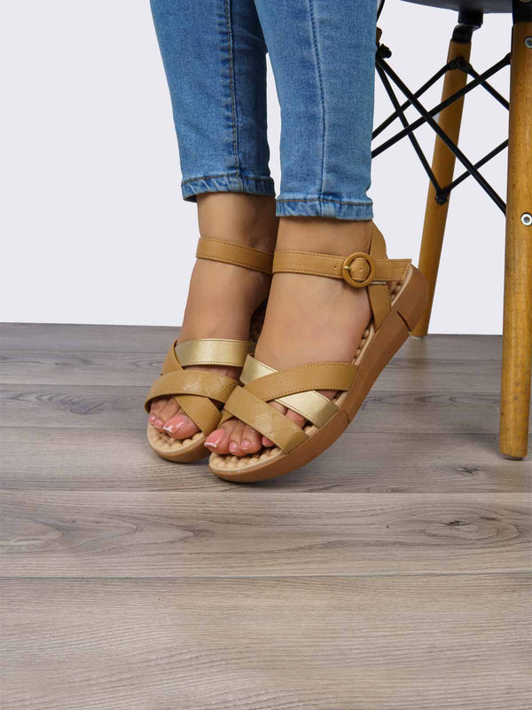 Sandalia  Beige Modare MO7142.124BEDO