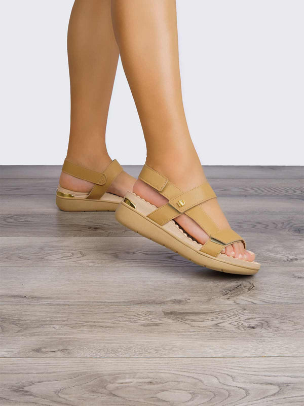 Sandalia Dama Camel Modare MO7151.126CM