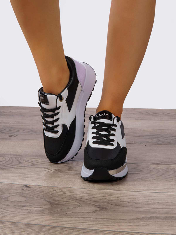 Tenis Casual Negro NAARA NAR08NEBL