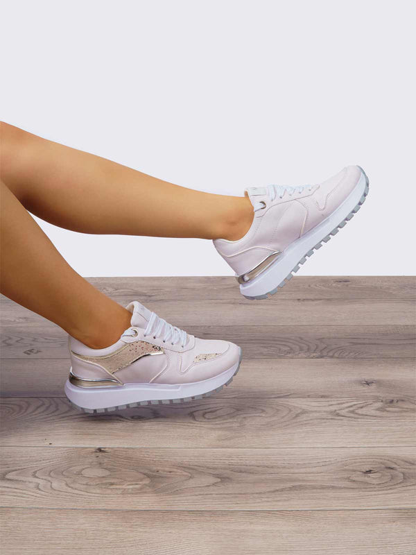 Tenis Casual Blanco NAARA NAR10BLPL