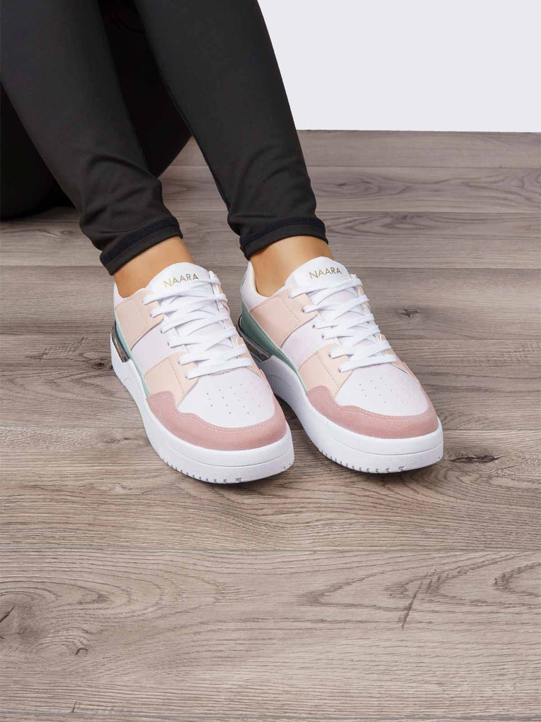 Tenis Casual Blanco Pasteles NAARA NAR16BLPS