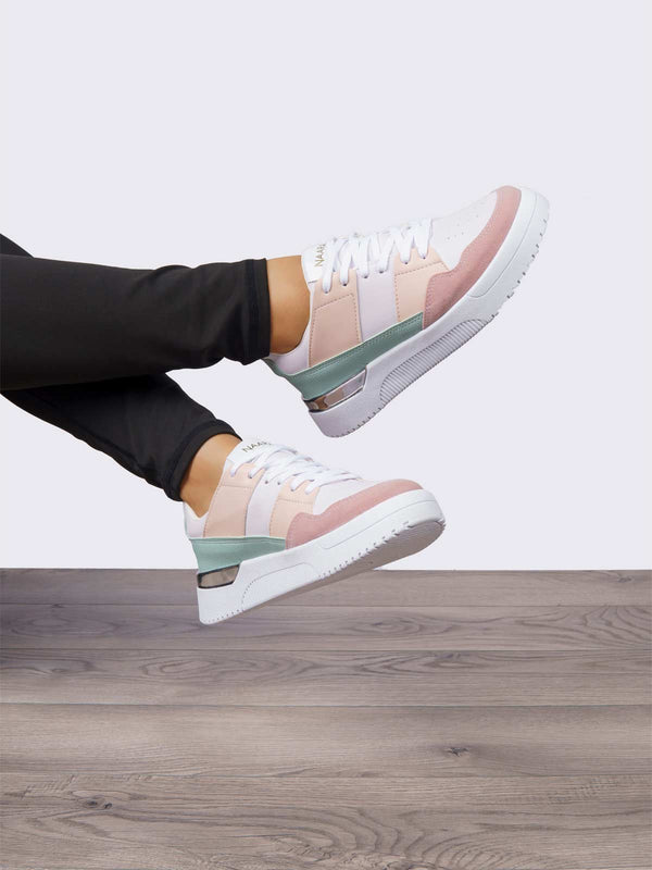 Tenis Casual Blanco Pasteles NAARA NAR16BLPS