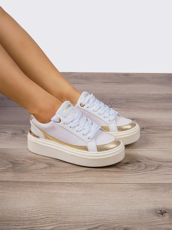 Tenis Casual Blanco NAARA NAR18BLDO