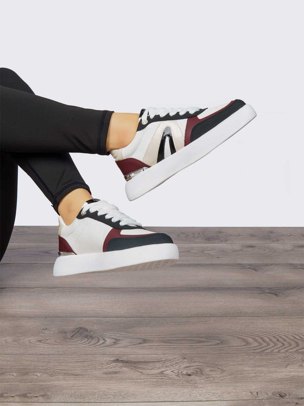Tenis Casual Blanco NAARA NAR22BLVI