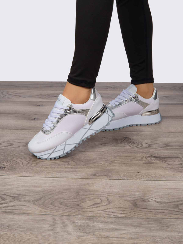 Tenis Casual Blanco NAARA NAR23BL