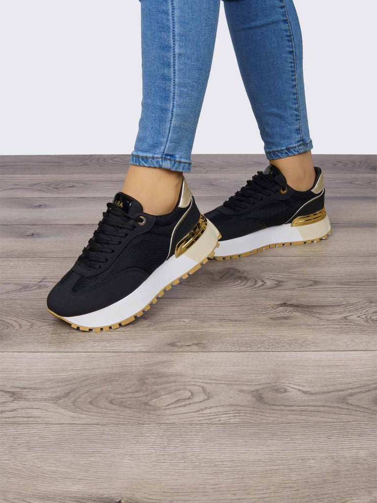 Tenis Casual Negro NAARA NAR24NE