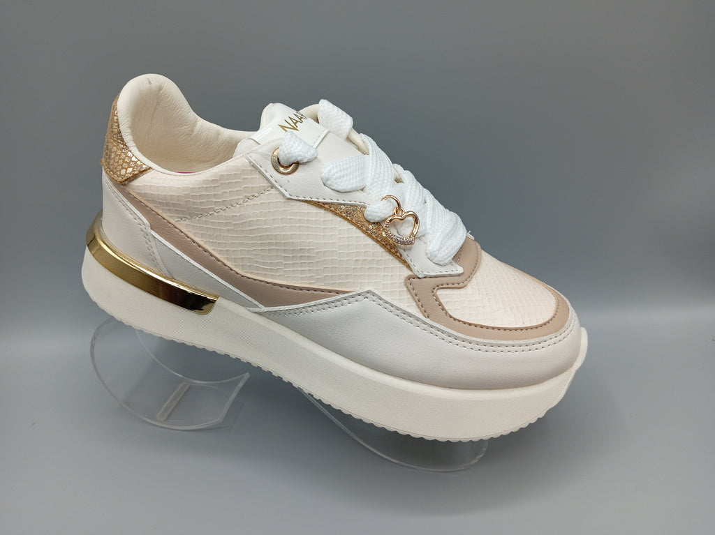 Tenis Casual Beige ADDIC NAR35BE