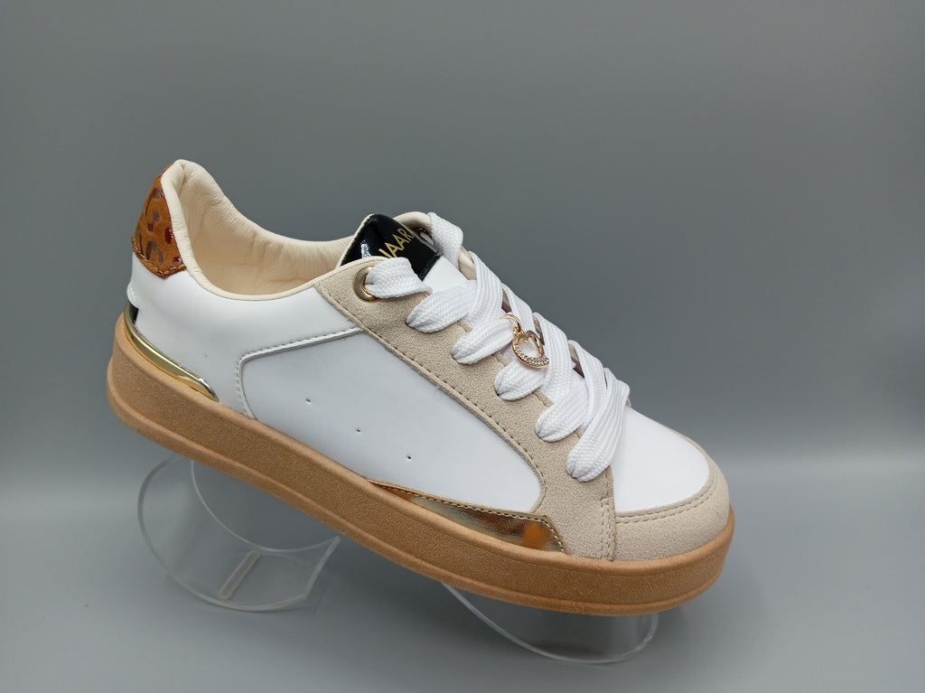 Tenis Casual Blanco ADDIC NAR37BLCB