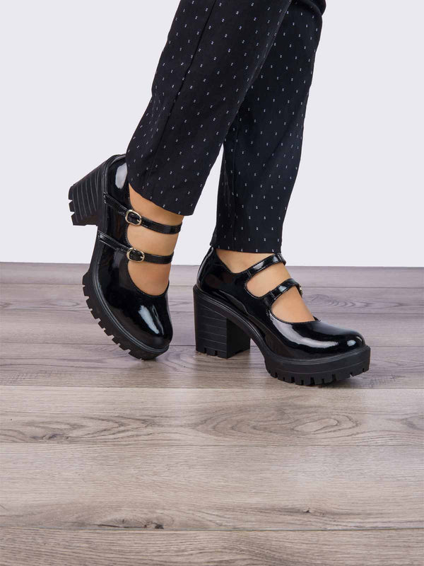 Mocasín Ejecutivo Charol Negro ADDIC NZF110CNE