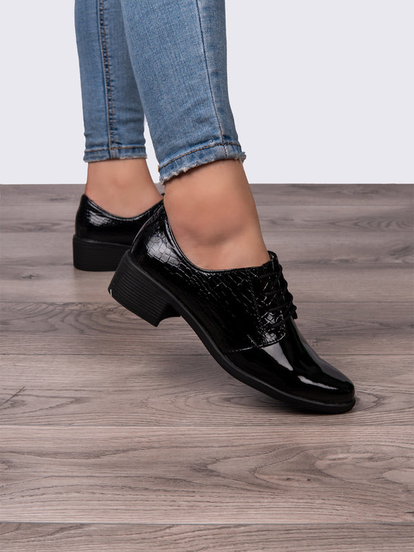 Oxford Ejecutivo Charol Negro ADDIC NZF126CNE - www.zitiocr.com