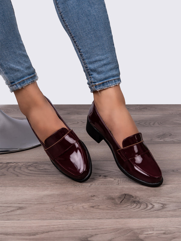 Mocasín Ejecutivo Charol Vino ADDIC NZF138CVI