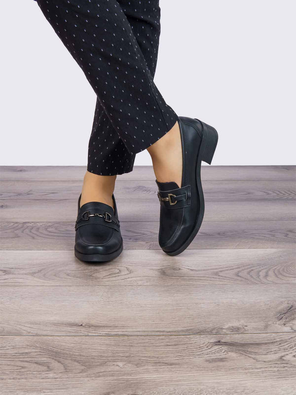 Mocasín Ejecutivo Mate Negro ADDIC NZF135MNE