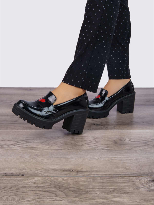 Mocasín Ejecutivo Charol Negro ADDIC NZF151CNE