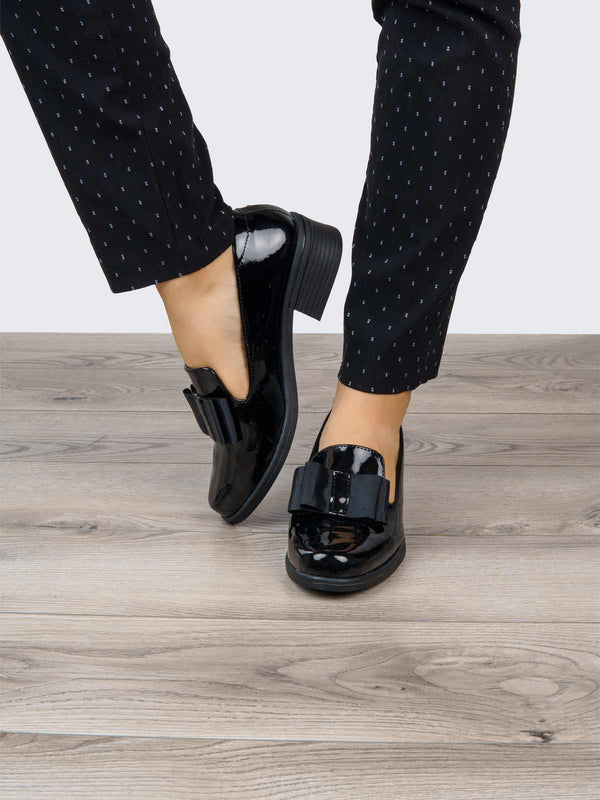 Mocasín Ejecutivo Charol Negro ADDIC NZF206CNE