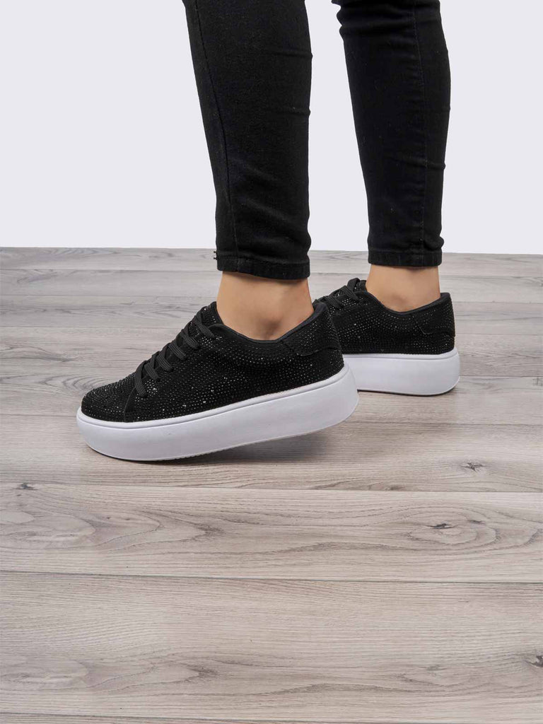 Tenis Casual Negro ADDIC PIE032NE