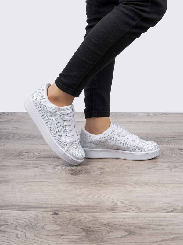 Tenis Casual Blanco ADDIC PIE034BL